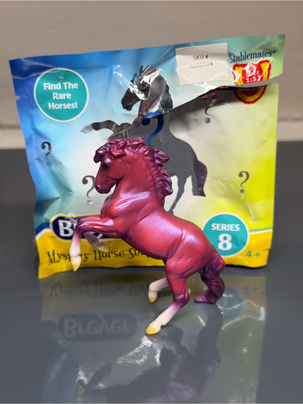 Breyer Series 8 mystery bag RARE Pink and purple brio